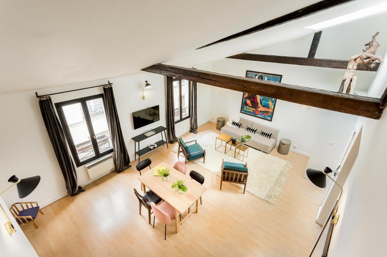 Habitat Parisien - Montorgueil Suite Bagian luar foto