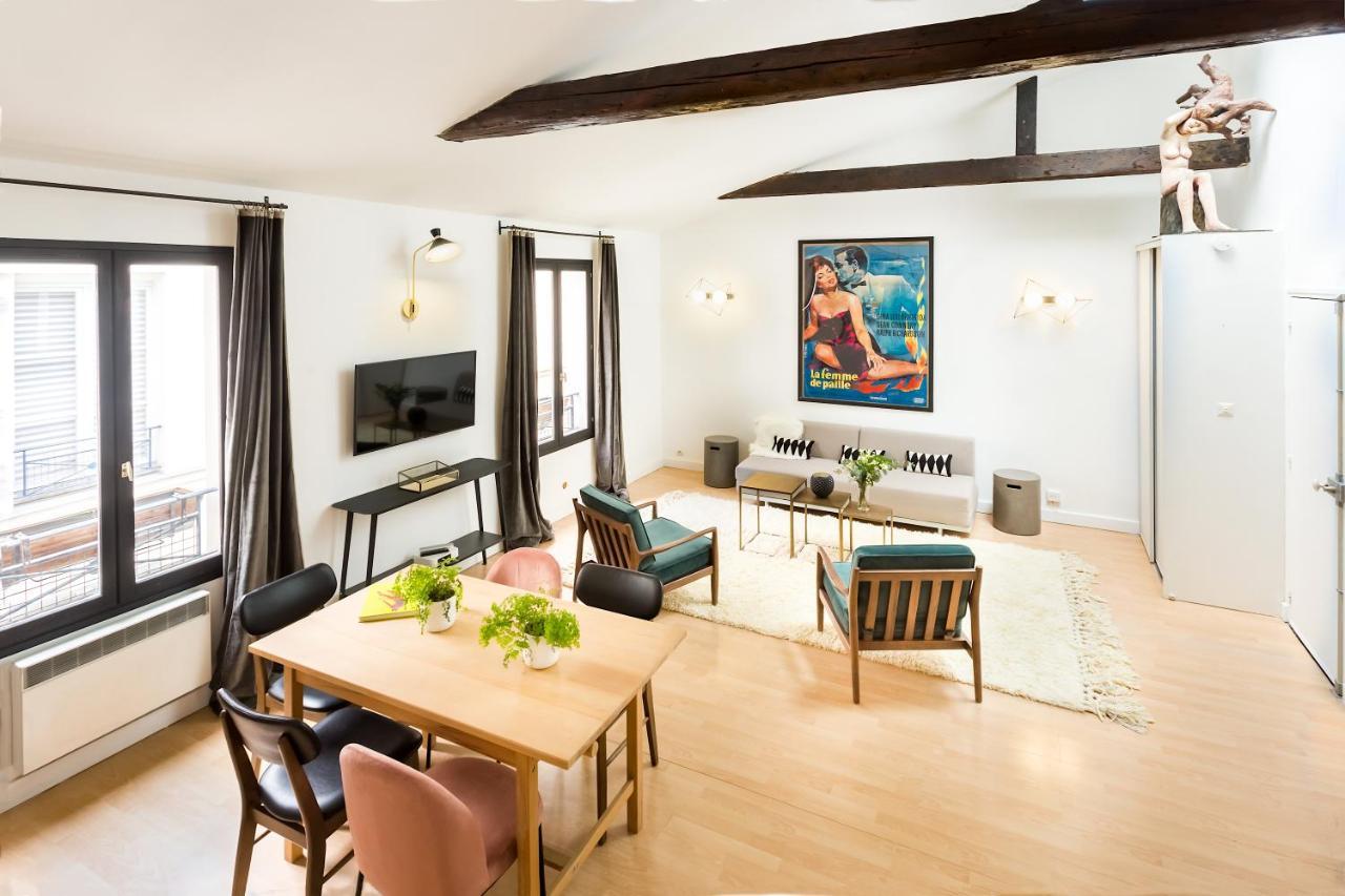 Habitat Parisien - Montorgueil Suite Bagian luar foto